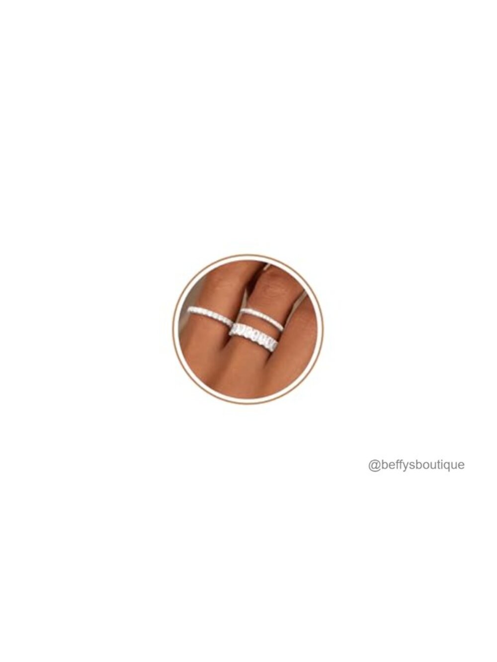 14K Gold Plated Stackable Rings Set of 3 Tarnish Free Hypoallergenic Brass Band